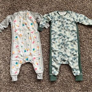 nest design footed sleep bag